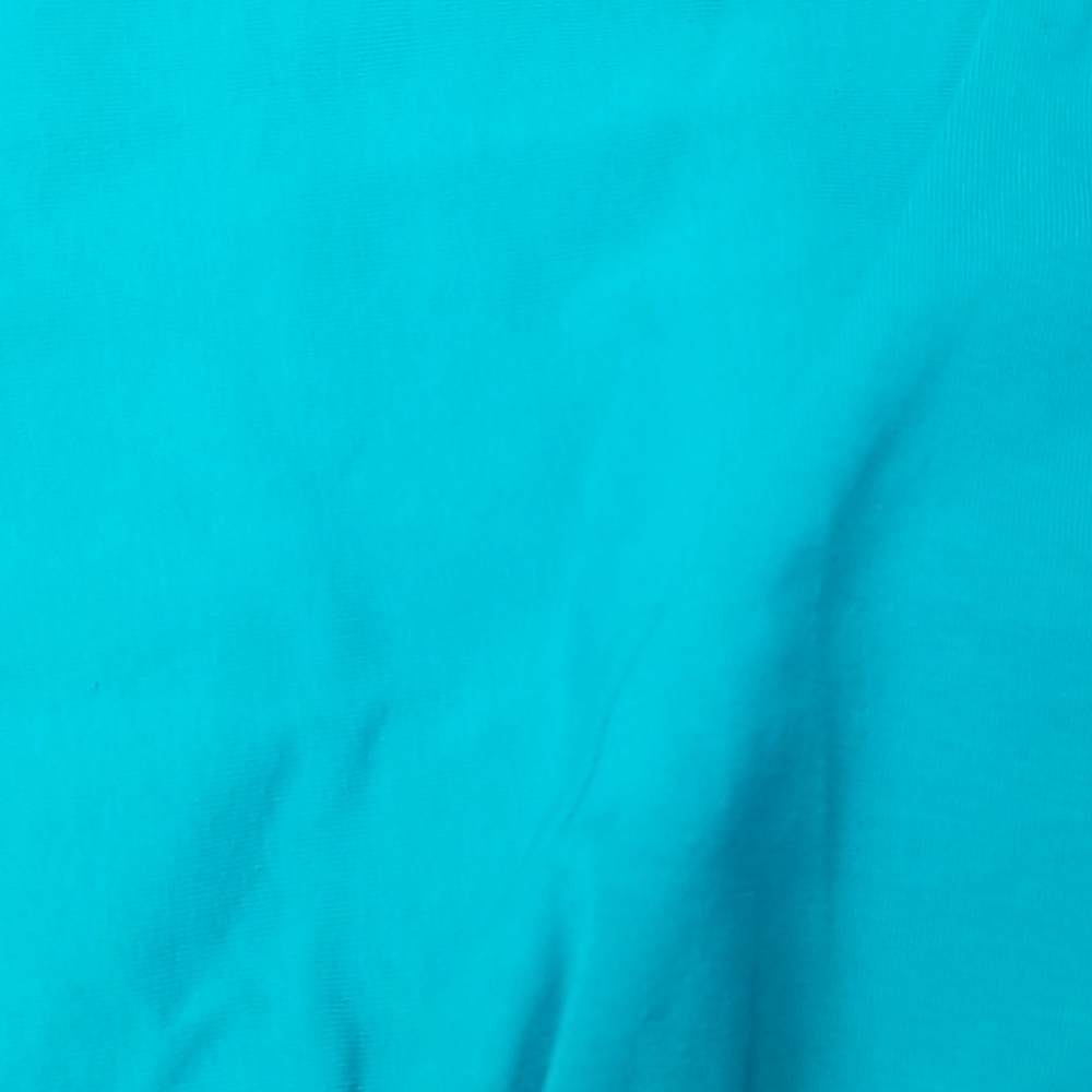Mockneck teal top - Picture 5 of 6